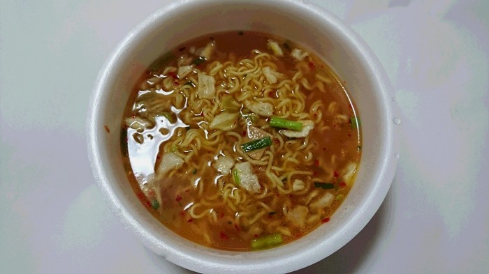 【コンビニ新商品・カップ麺】 寿がきや 奈良天理醤油ラーメン の巻の写真4