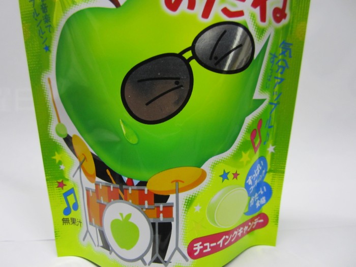 【コンビニ新商品・お菓子】 ノーベル グリーンアップルのたね の巻の写真2
