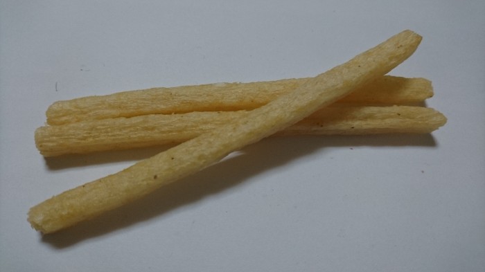 【コンビニ新商品・お菓子】 森永 ポテロング ごま油としお の巻の写真4