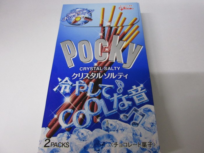 【コンビニ新商品・お菓子】　グリコ　ポッキー　クリスタルソルティ　の巻の写真2