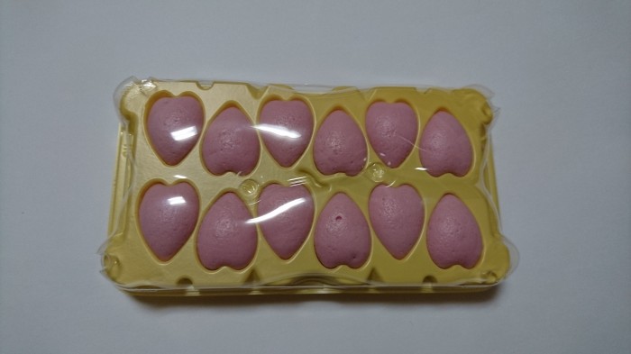 【コンビニ新商品・お菓子】 グリコ カプリコのあたま いちご味 の巻の写真3