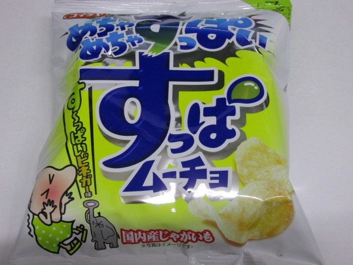 【コンビニ新商品・お菓子】　湖池屋　すっぱムーチョ　す～っぱいビネガー　の巻の写真2