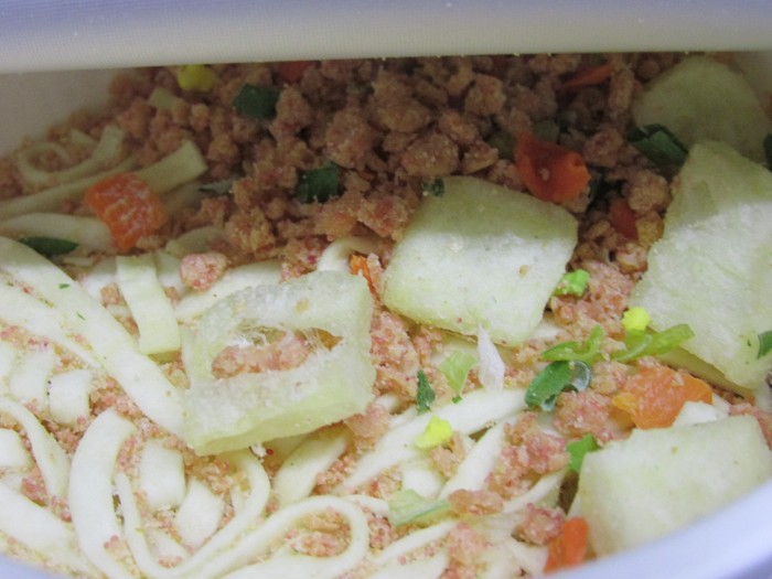 【コンビニ新商品・カップ麺】 日清 どん兵衛 明太子クリームうどん の巻の写真4