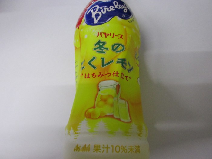 【コンビニ新商品・ジュース】　アサヒ　バヤリース　冬のこくレモン　の巻の写真2